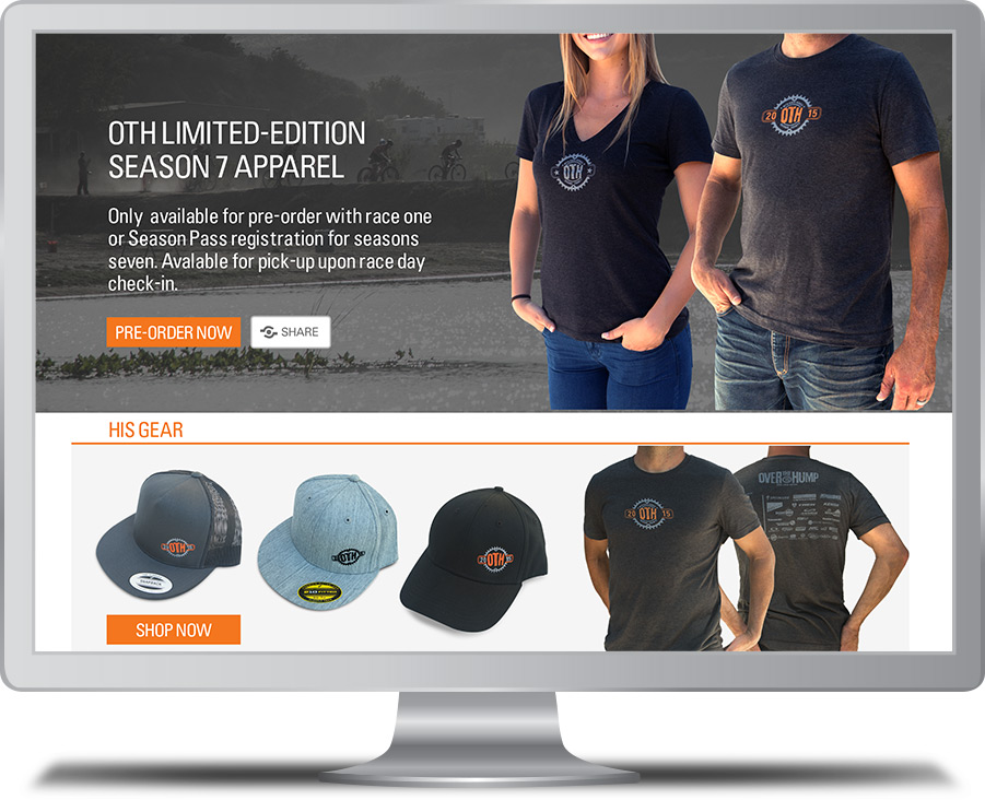 OTH Store Website