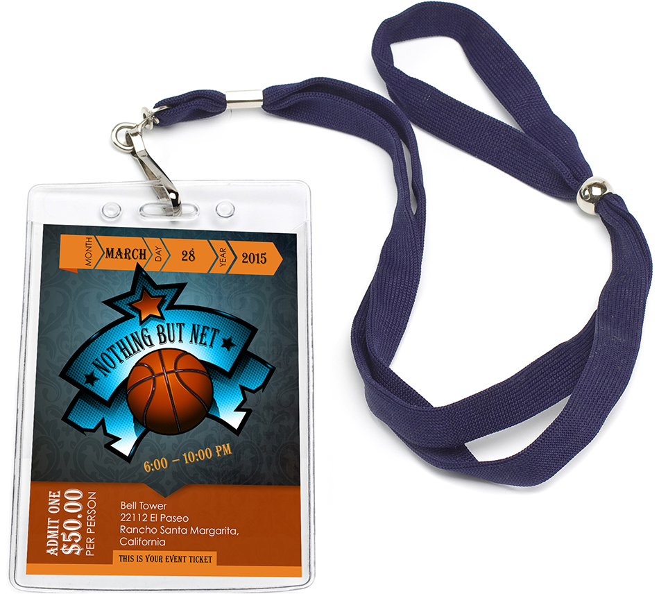 Ticket in Lanyard – Back